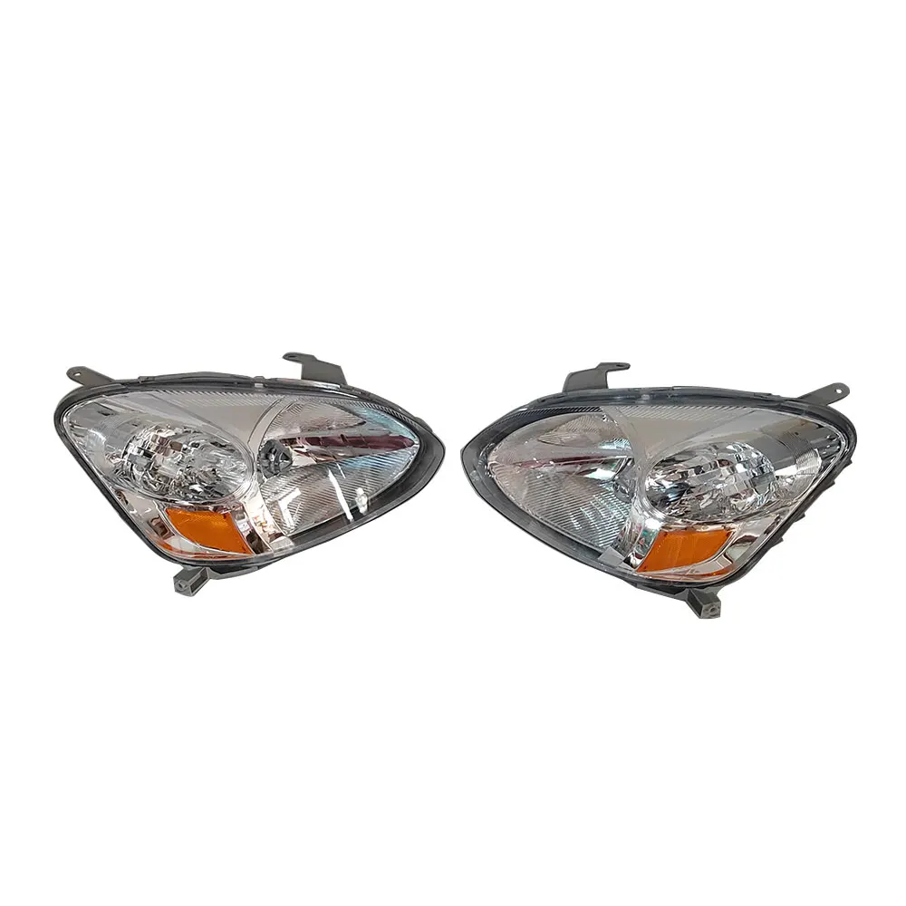 A Pair Car Headlights For Toyota Platz NCP12 NCP16 SCP11 2003 2004 2005 Headlamp White 8111052290 8113052290