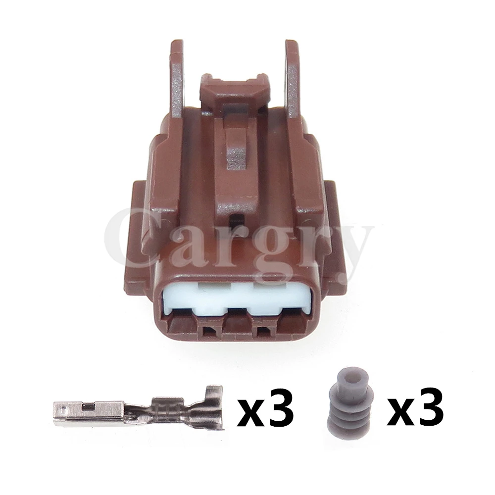 1 Set 3P 7183-7771-80 7282-7771-80 Car Horn Buzzer Wire Harness Socket AC Assembly Automobile Waterproof Plug for Nissan