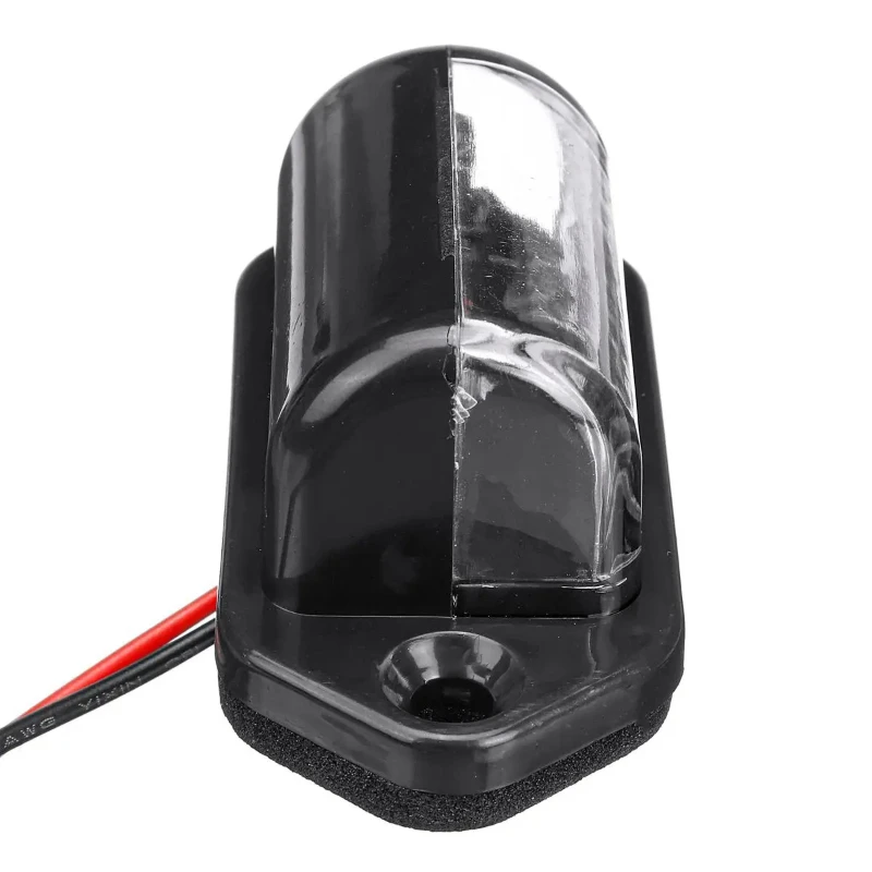 12V 24V for Trailer Boat RV 2pcs 4 LEDs LED Car Truck Number License Plate Light Rear Lamp Tail Light