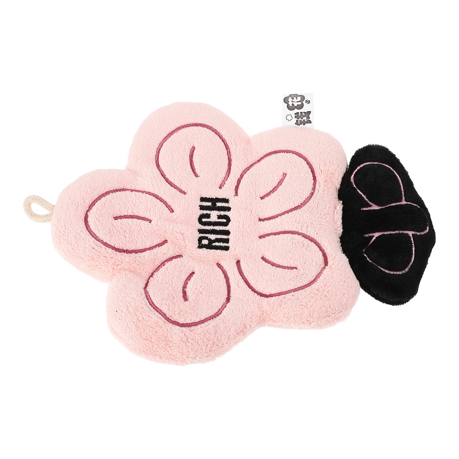 

Highly Absorbent Cute Hand Towel -Dry Decorative Hanging Bathroom Kitchen Compact Portable Adorable Design