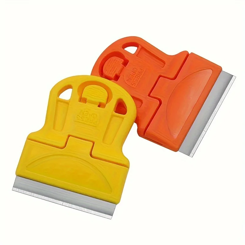Mini Multi-Functional scraper, scraping off stickers, paint and old glue, glass and car window film adhesive remover Clean Use