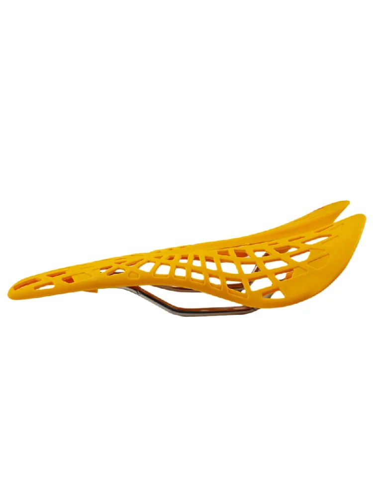 AliExpress NONE Bicycle Hollow Out Seat Cushion Bike Spider Web Seat Lightweight Bike Saddle Comfortable Bicycle Seat Cushion for MTB Road Bike