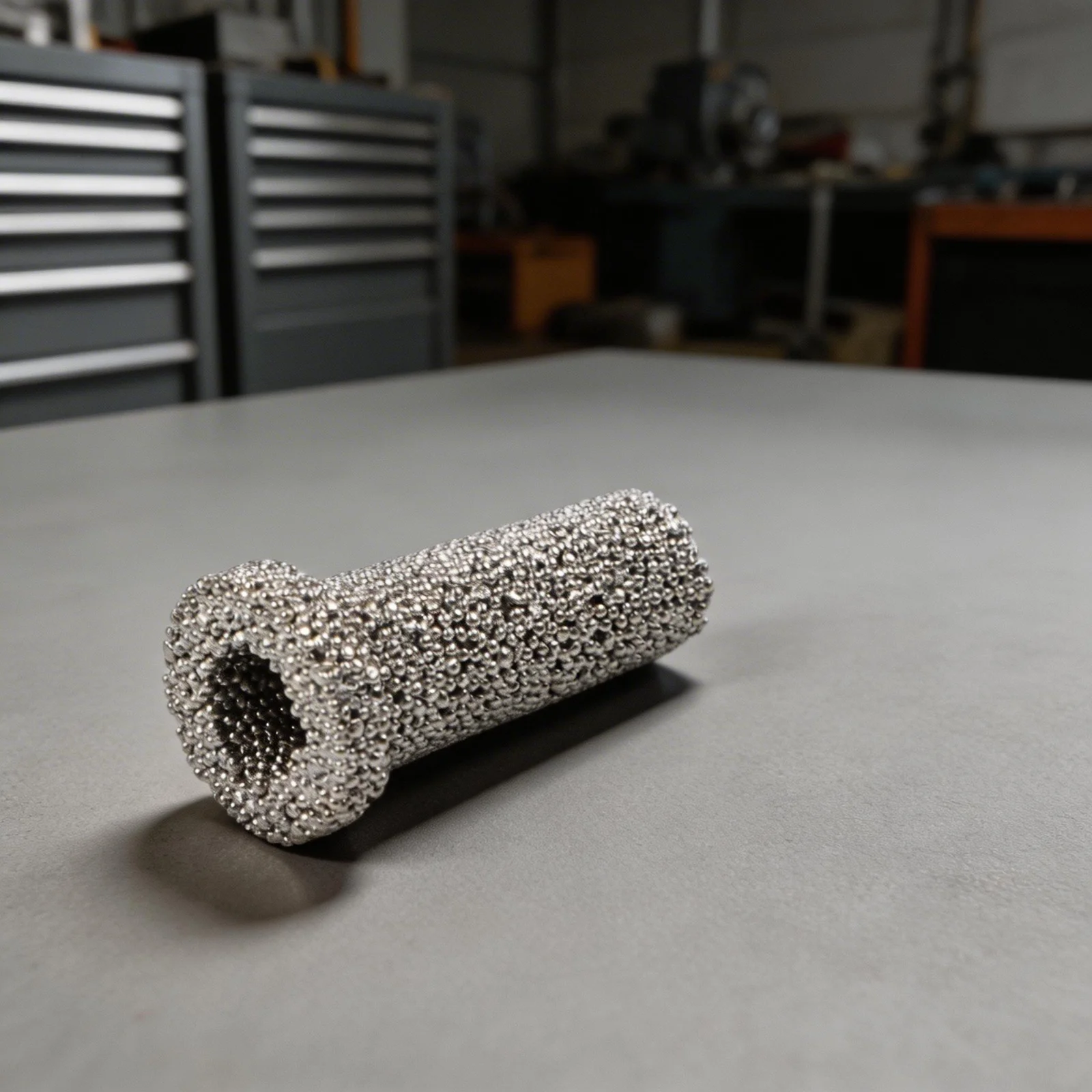 Stainless Steel Filter 10 X 18 Mm Filter Element Breathing Efficiency Easy Installation Excellent Purification