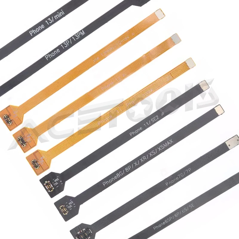 تمديد البطارية الكابلات المرنة لفون ، صيانة الاستبدال ، اي فون X إلى 14 ، 15Pro ماكس ، 6 ، 7 ، 8 Plus #3