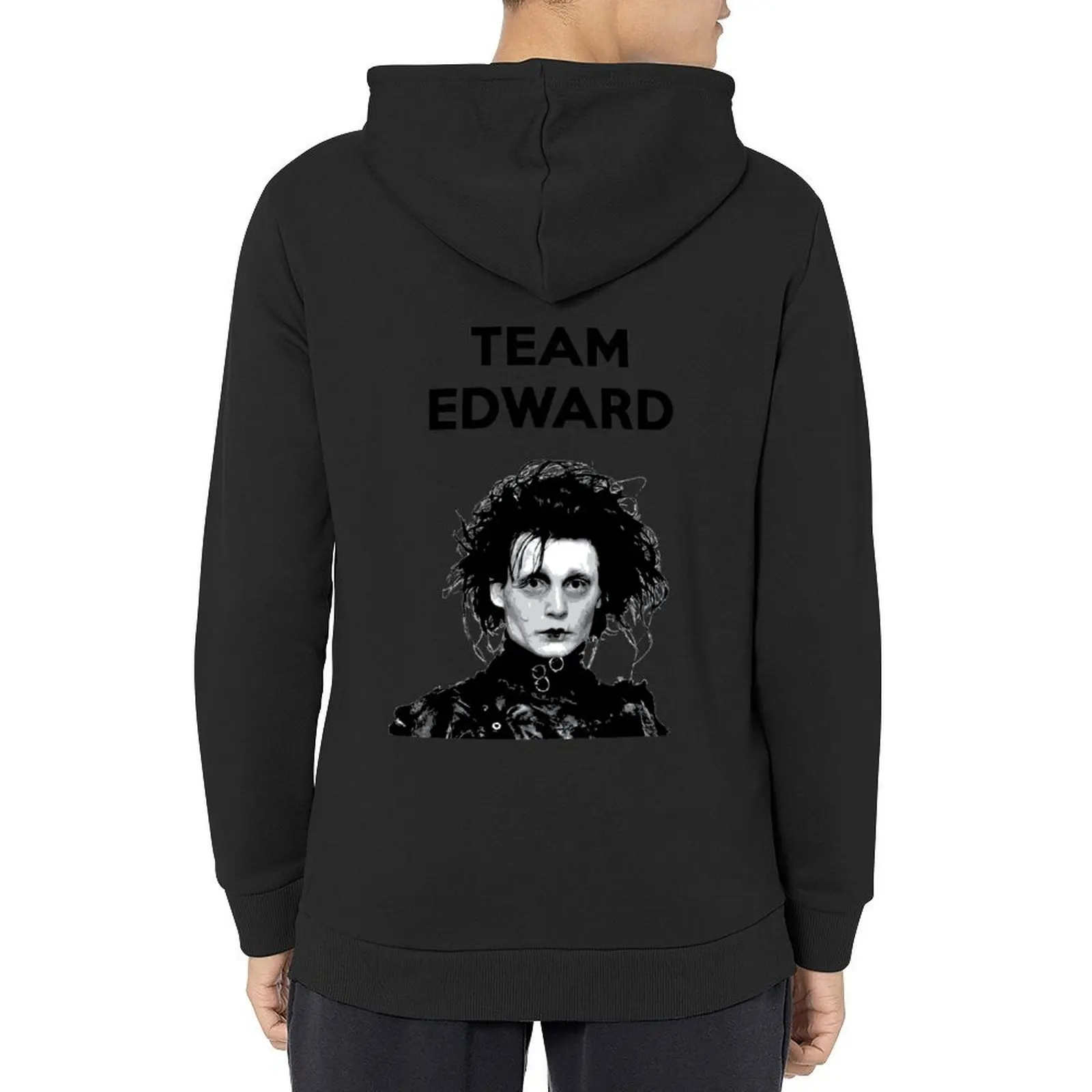 

Edward Scissor Hands Depp Twilight Funny Tim Burton Hoodie autumn clothes men's autumn clothes clothes for men graphic hoodie