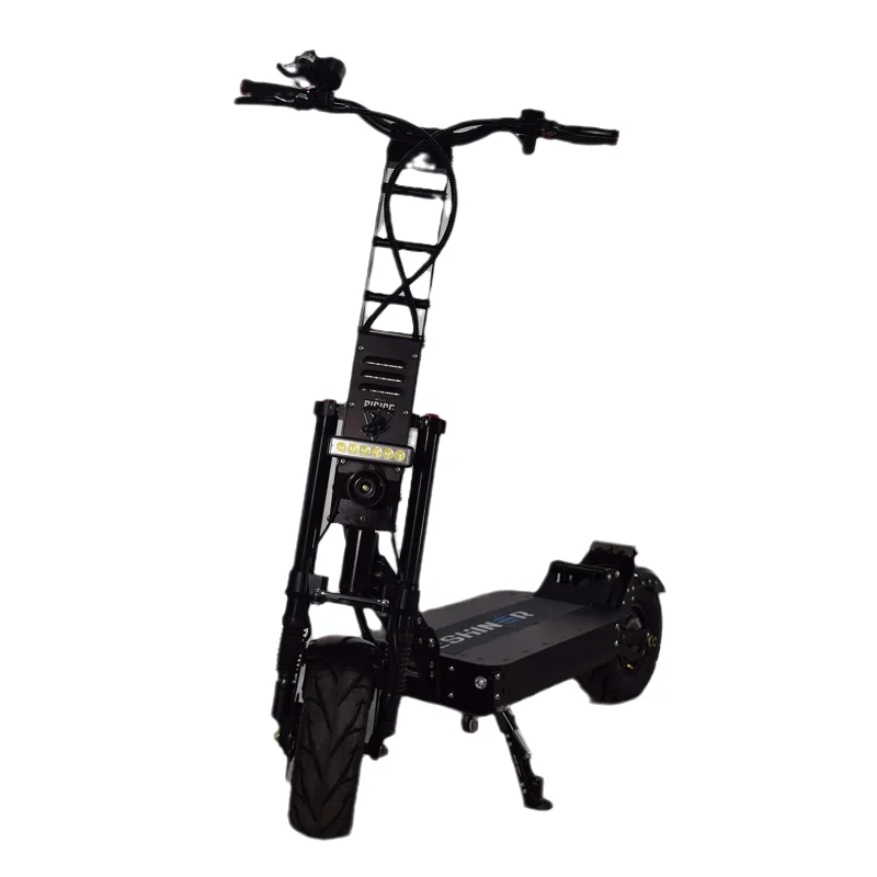 Geofought Escooter 8000W E Scooter Fat Tire 60V 72V Double Battery Dual Motor Off Road Electric Scooter With Seat