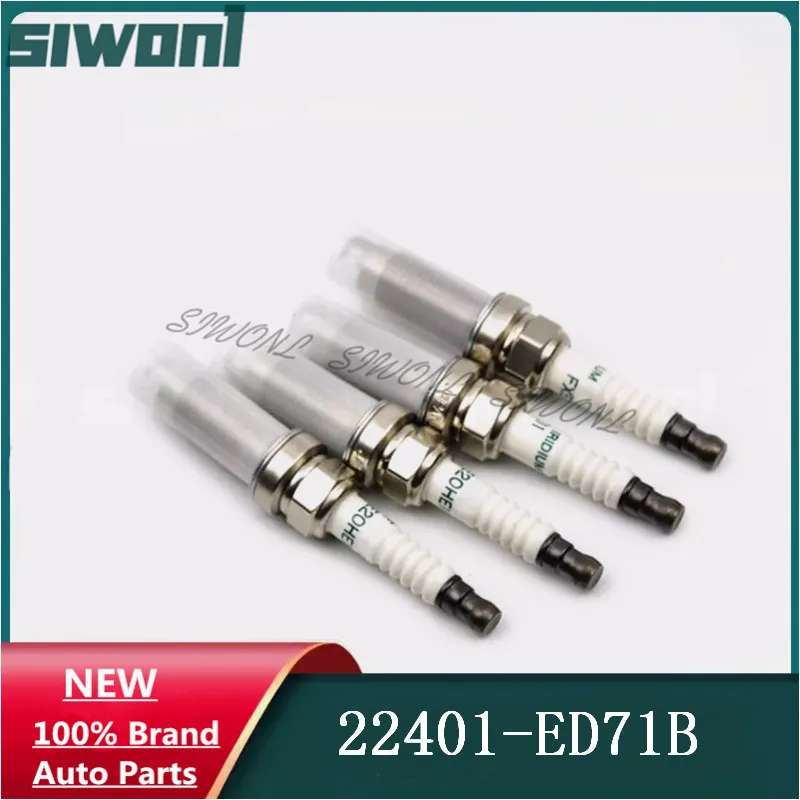 4pcs/lot High Quality 22401-ED71B Platium Iridium Spark Plug For Nissan Juke Versa Micra Tiida X-Trail 22401ED71B FXE20HE11