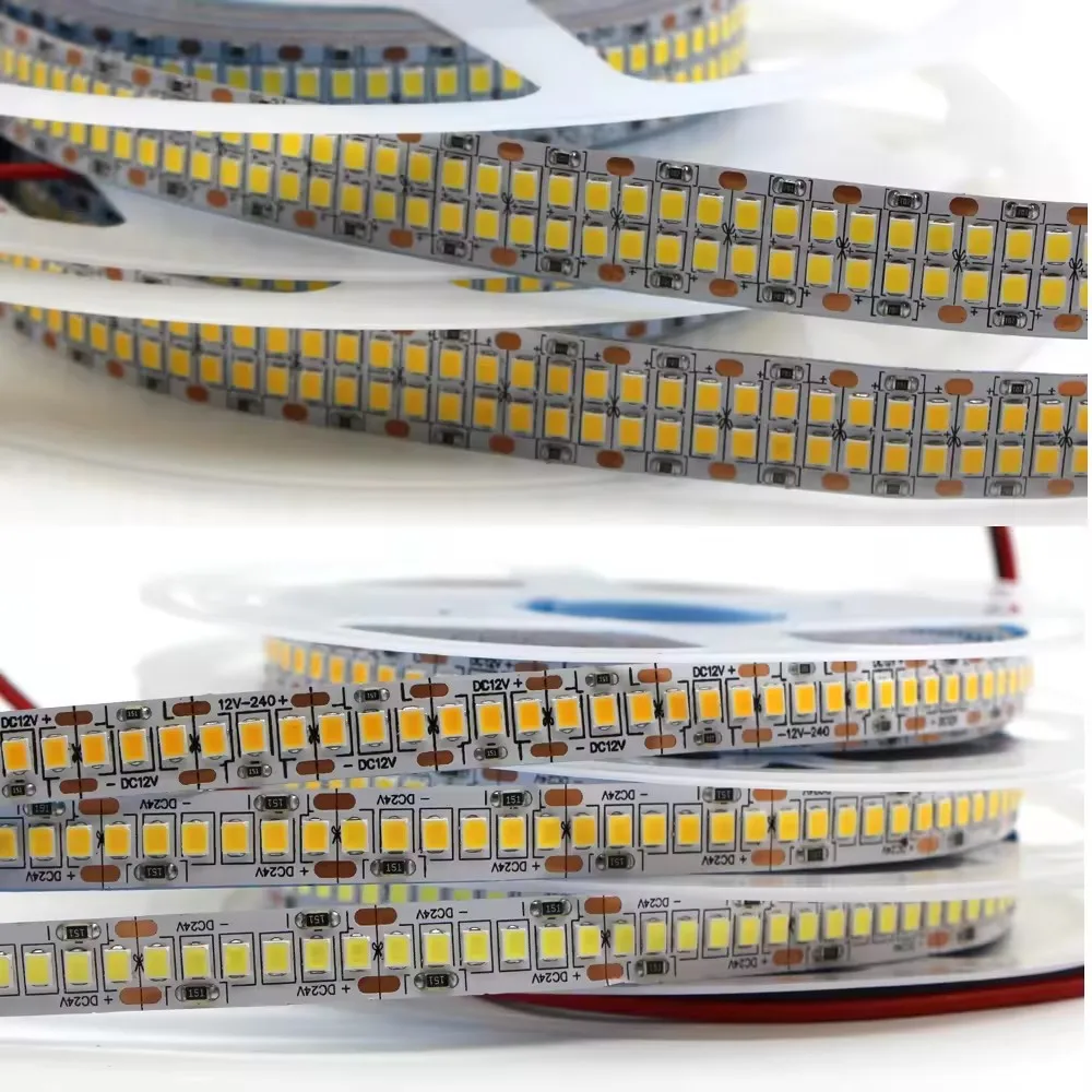 10pcs 10cm 20cm 30cm 50cm 1m 5m Super Bright LED Strip 480LEDs/M 240LED/M Soft Flexible Ribbon Tape 3000K 4000K 6000K 12V 24V