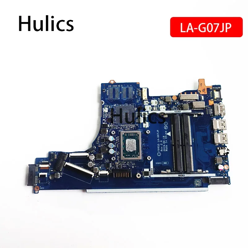 Hulics Used For HP 15-db 15-db0066wm Series Laptop Motherboard LA-G07JP AMD CPU Main Board