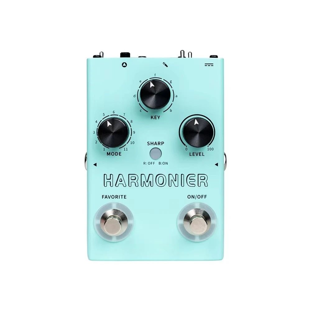 MVP2 Vocal Harmonier Pedal, 12 Keys 11 Harmony Modes, 3 Timbre Modes, Independently Adjustable Reverb