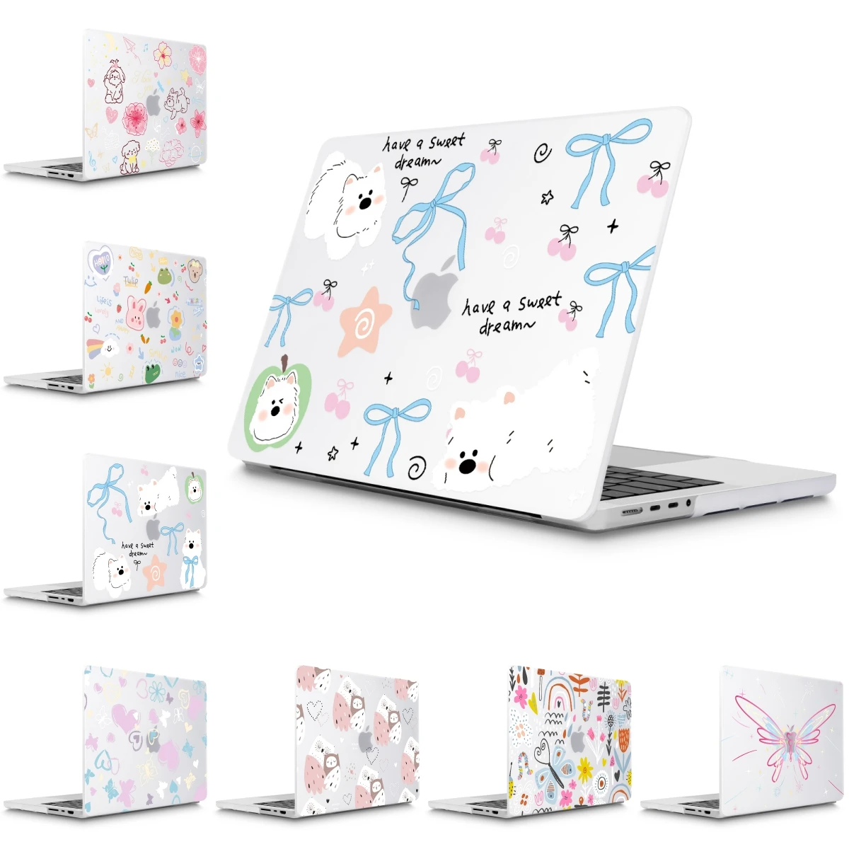 

High Quality matte Hard Case for MacBook Case 2025 M4 Air 13 A3240 A3113 A2681 15inch A3114 A3241 Pro 14inch M3 M2 M1 16inch