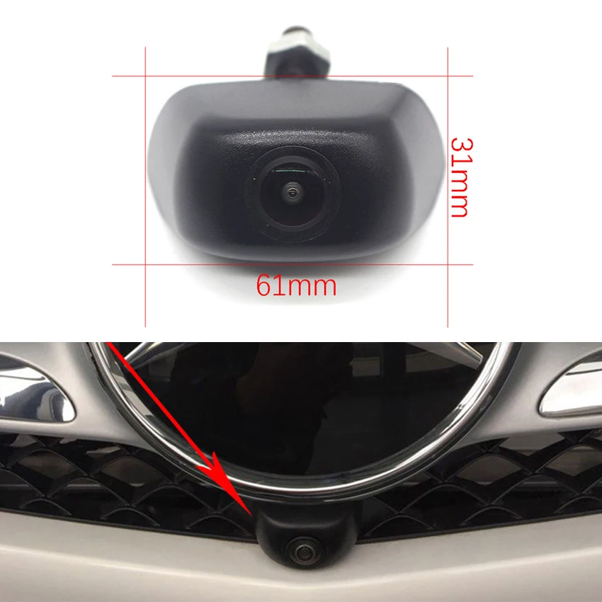 Car Special Front HD high quality Camera For Mercedes-Benz A B C E S R GLC ML GL CLA C200L GLE GLC260 Car front camera CCD HD