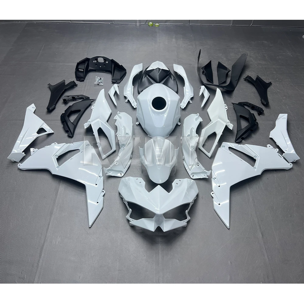 Motorcycle Shell Fairing Accessories For Ninja 500 2024-2025 ABS Plastic Body Paint Kit Ninja500 Unpainted large fuel tank