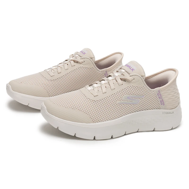 

Skechers Women's Sports Shoes, Walking Shoes, Mom Shoes, Low-Top, Lightweight, Cushioning, Wear-Resistant, Breathable, Fashionable Casual Shoes 124836-Ofwt