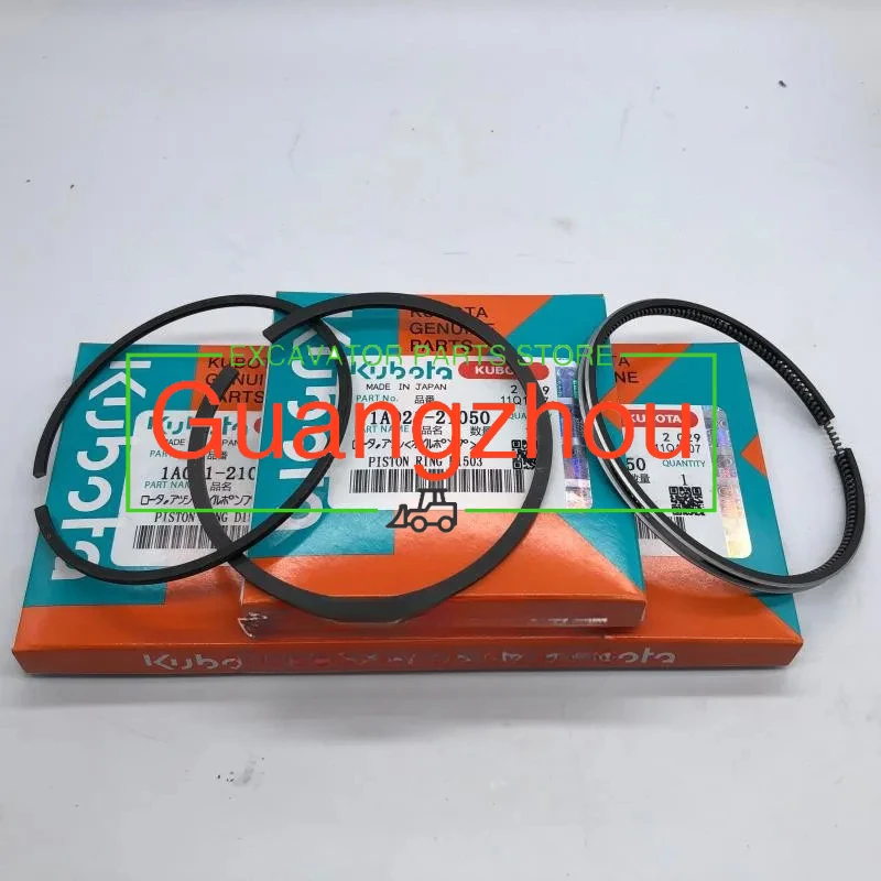 1A021-21050  Kubota D1503 Engine Piston Ring  Kubota U30-3 Excavator Tractor New