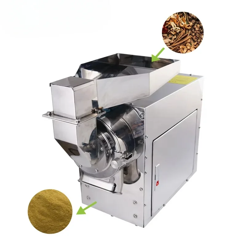 Food grade herbal processing professional Herb spice universal grinder Pulverizer machine