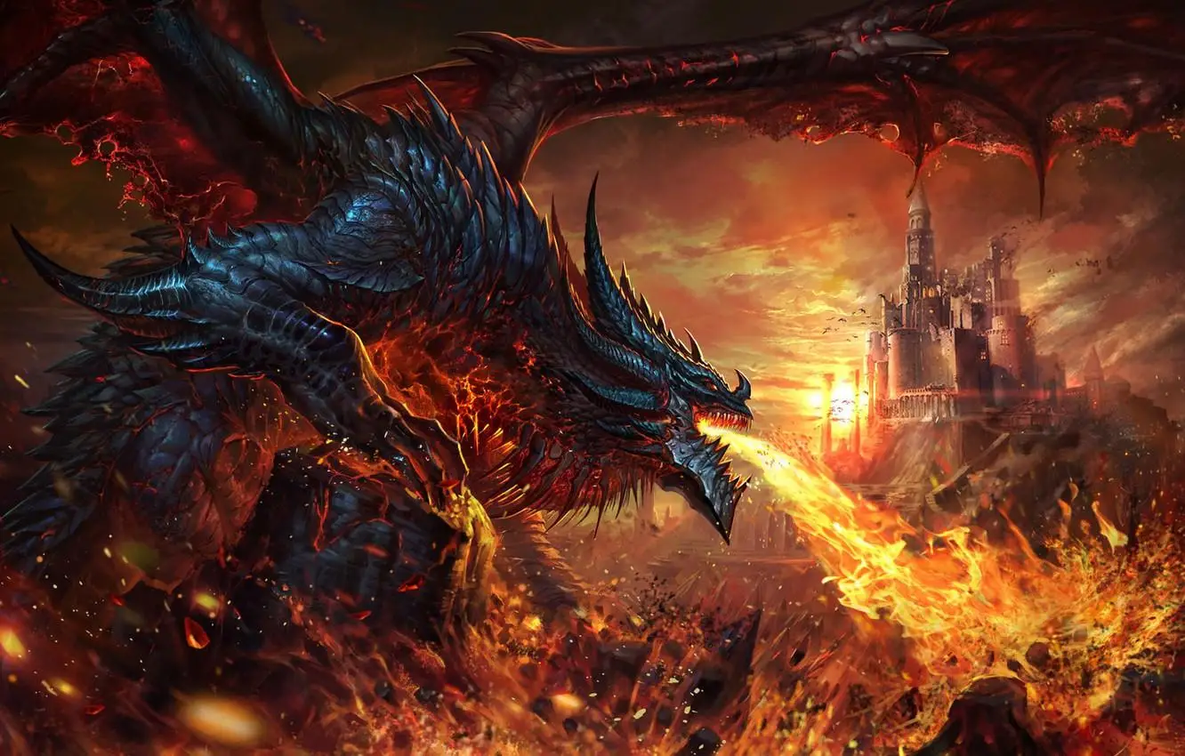 

JMINE Div 5D Dragon Fire Castle, полная алмазная живопись, наборы для вышивки крестом, арт-дракон, 3D краска с бриллиантами