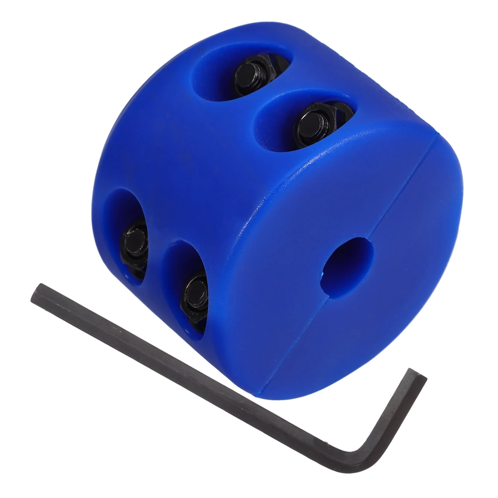 

Rubber Rope Winch Cable Hook Stopper Blue Compact ATV UTV Truck Winch Hook Stop Traction Tools Durable Aluminum