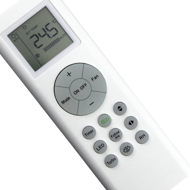 T81C RG66B9(2H)/BGEFU1 Remote Control Replacement For Bryant Senville Midea AC Air Conditioner