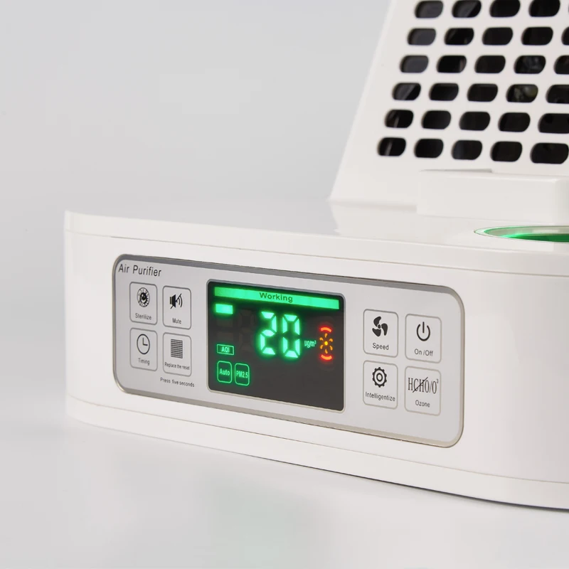 Ultra-Quiet H13 HEPA Air Purifier for Allergy Relief, 99.97% Pollen/Dust Removal