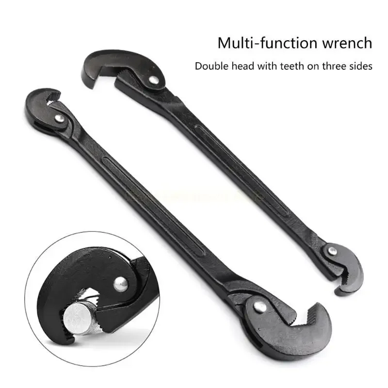 

Регулируемый ключ с быстрым захватом 8–42 мм, многофункциональный гаечный ключ с торцевой головкой для профессионального и домашнего использования