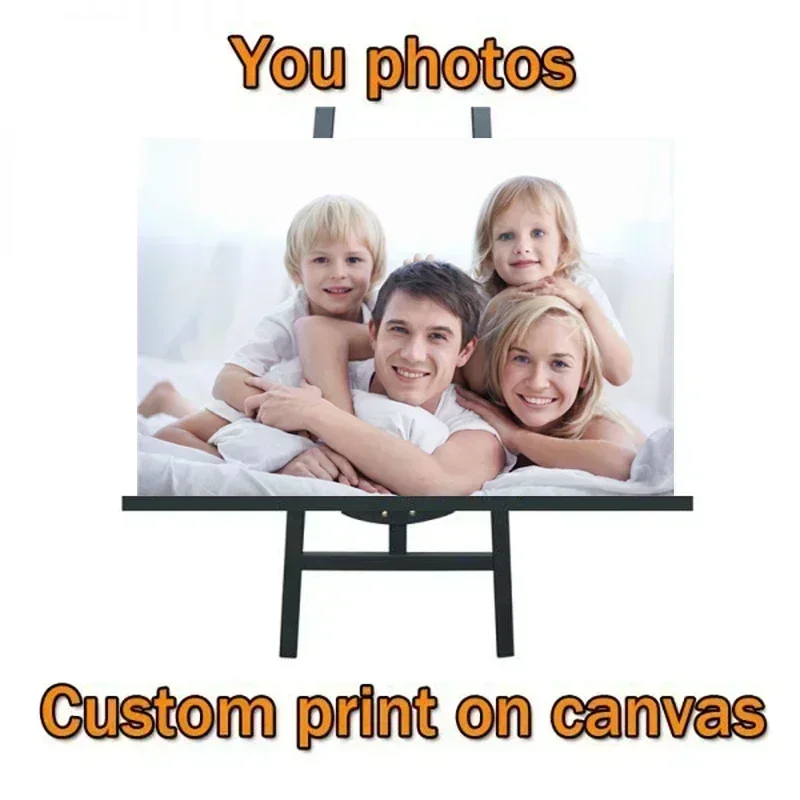 Custom Posters Prints Wall Art Picture Print on Poster Canvas Painting for Living Room Home Decorating Your Photo Giclee Cuadros