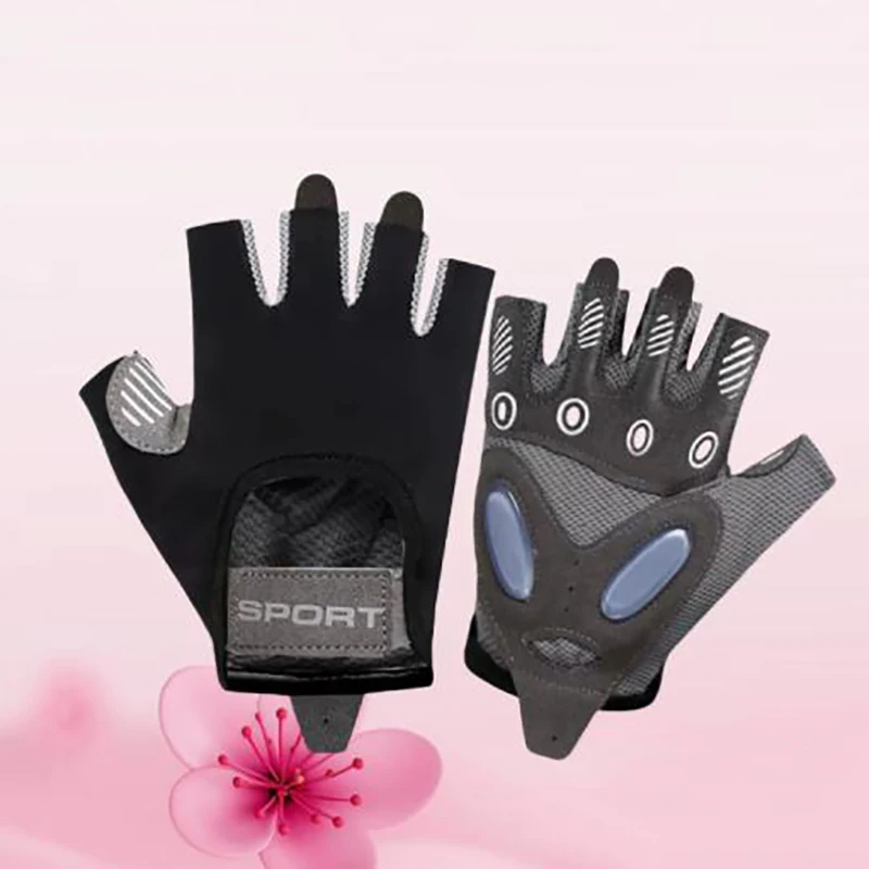 Sport Half-Finger Breathable Training Gloves Dumbbell Gloves For Fitness Yoga Cycling Weightlifting And Sports Exercises