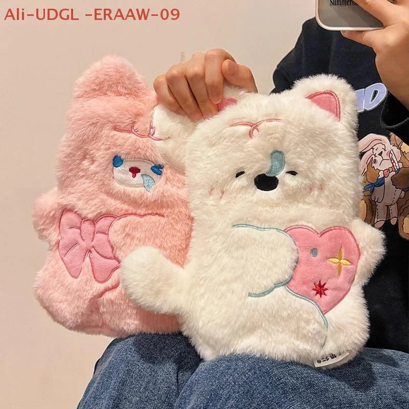 

Новая грелка для живота, толстая плюшевая грелка для рук, милая мультяшная грелка, сумка для теплой воды, многоцветная на выбор