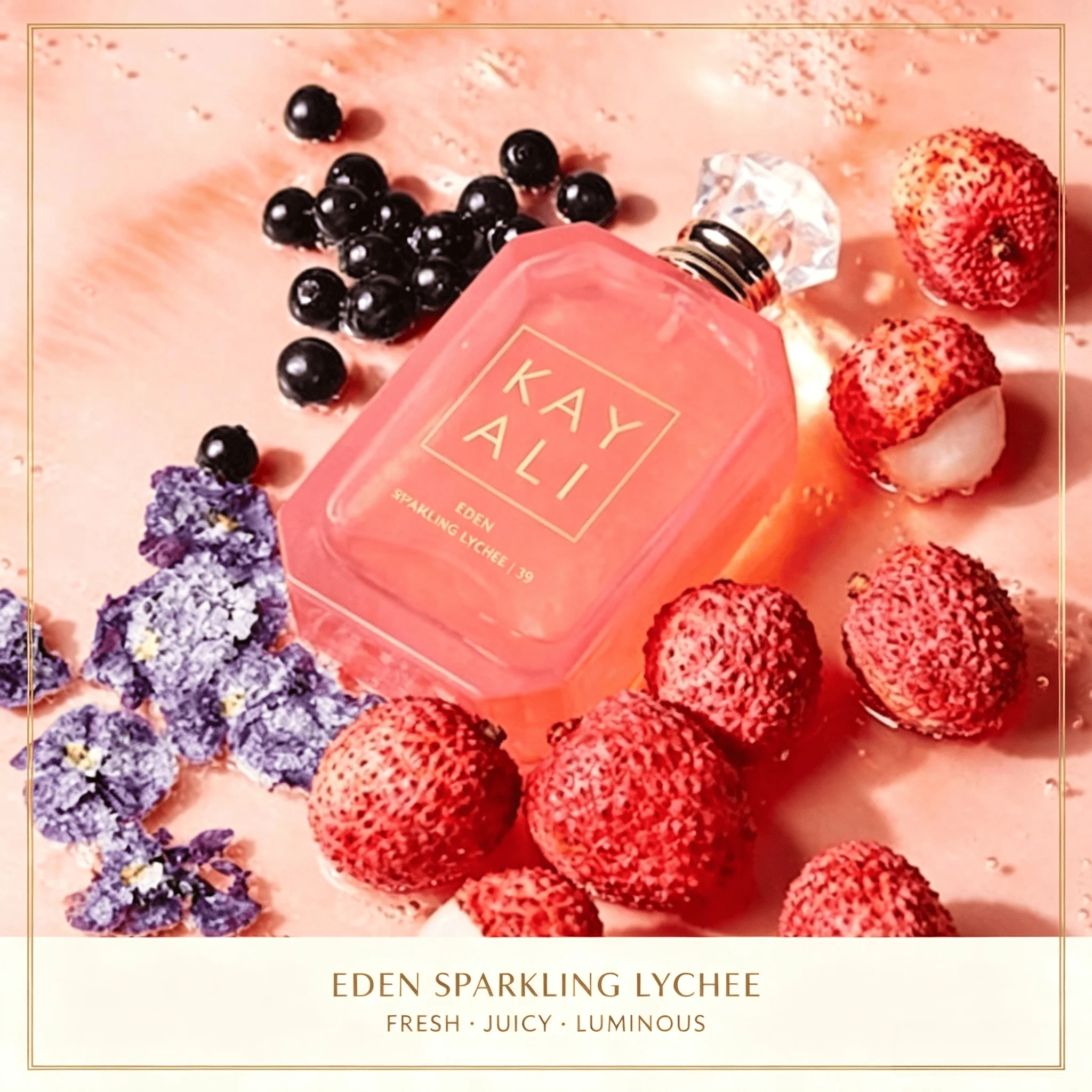 Kayali Vanilla 28 Eau de Parfum Eden Sparkling Lychee 39 Eau de Parfum Burning Cherry 48 Eau de Parfum Intense, 100 ml / 3.4 Fl oz Parfum longue tenue, parfum chaud, doux et addictif pour les filles, la douceur de la vanille, doux et délicat