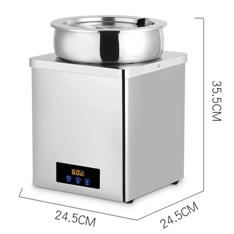 Máquina de 220V/110V 3L/7L para perlas de tapioca, calentador eléctrico de alimentos para preservación del calor para Sushi, arroz, sopa, té de burbujas Boba