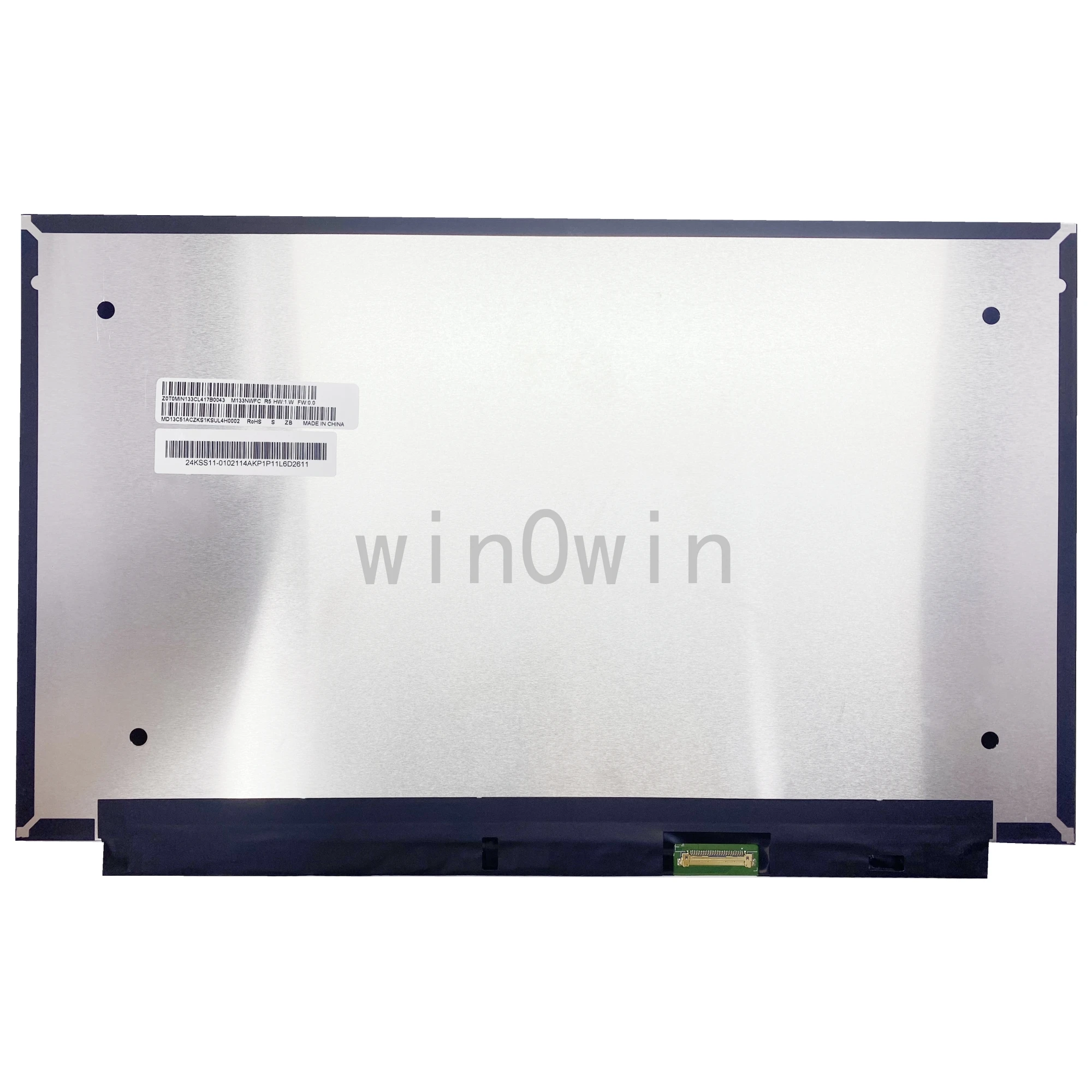 

M133NWFC R5 M133NVFC-R5 For Without Screw Holes Laptop LCD Screen IPS 30 Pin 13.3" Display Panel