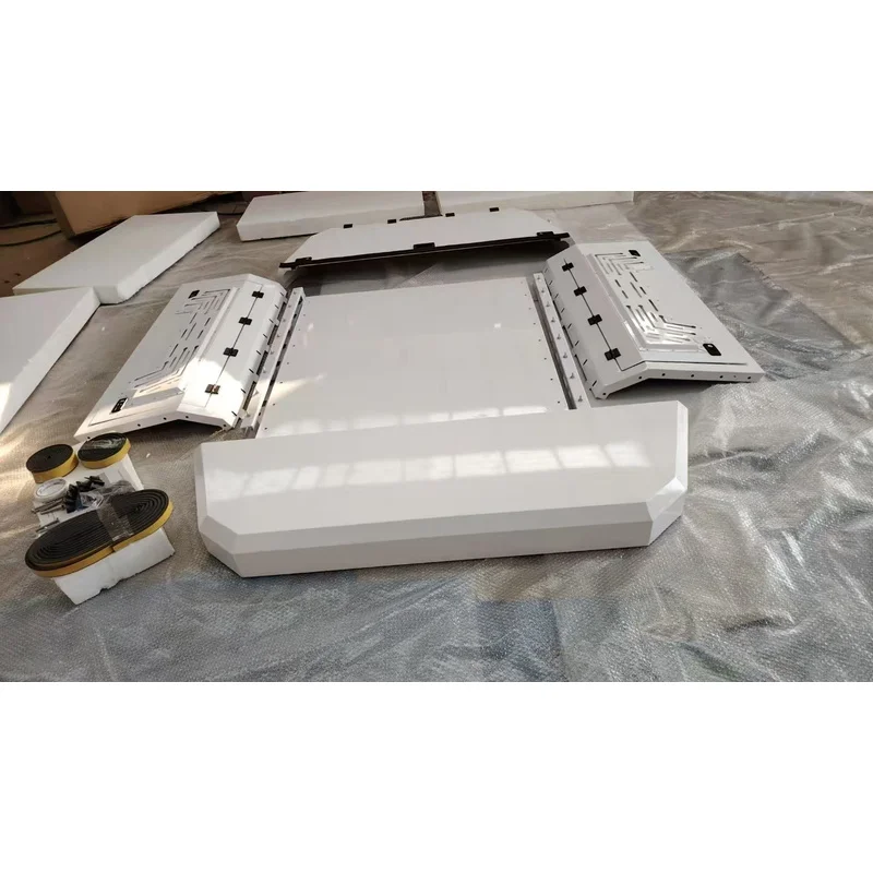 High Quality 4x4 Offroad Aluminum Waterproof Hardtop Canopy White with Sliding Windows for Frontier 5ft 6ft