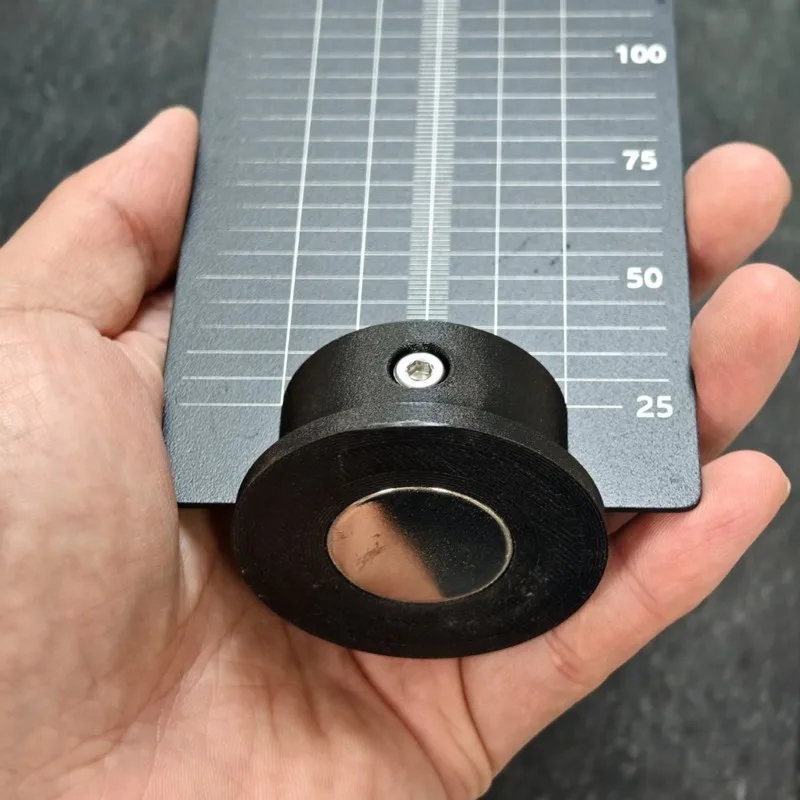 [nuovo-a25p]-scudo-di-sicurezza-ottico-con-base-magnetica-a-doppia-faccia-con-scala-di-altezza-in-acciaio-inossidabile