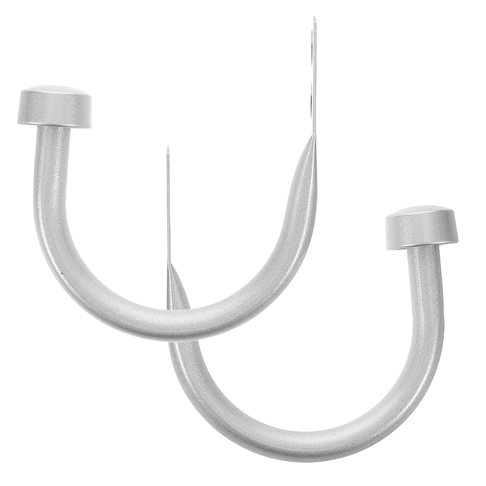 

2pcs Outdoor Shaped Treatment Holdbacks Curtain Hold Backs For Curtains Easy Installation Window Window Treatment Clip Hardware