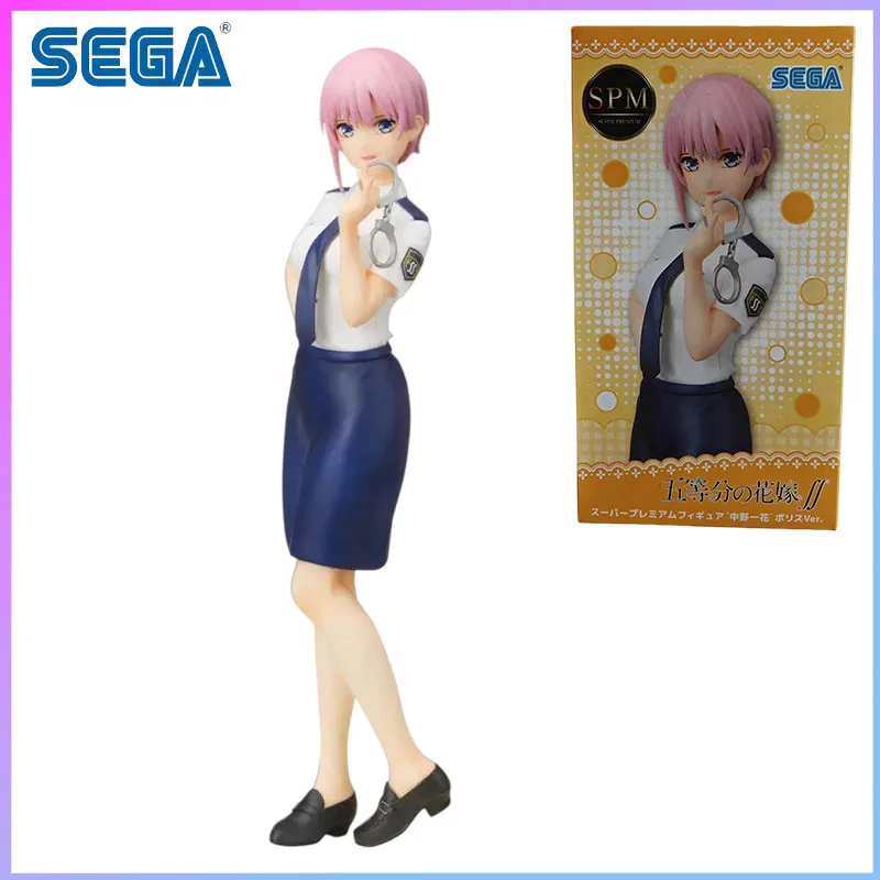 

Фигурка SEGA Super Premium The Quintessential Quintuplets: Накано Ичика в полицейской форме, в наличии, оригинальный набор для сборки модели