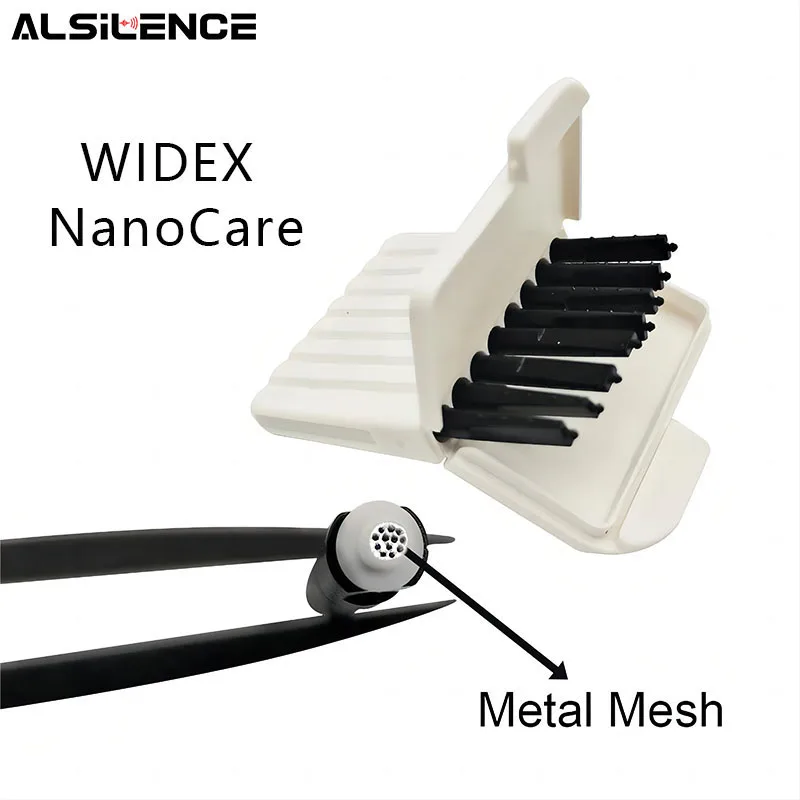 1PCS Widex NanoCare CeruStop Wax Guards Stop Wax Filter with metal mesh for Phonak CIC Hearing Aids In Ear Monitor DIY Eearphone