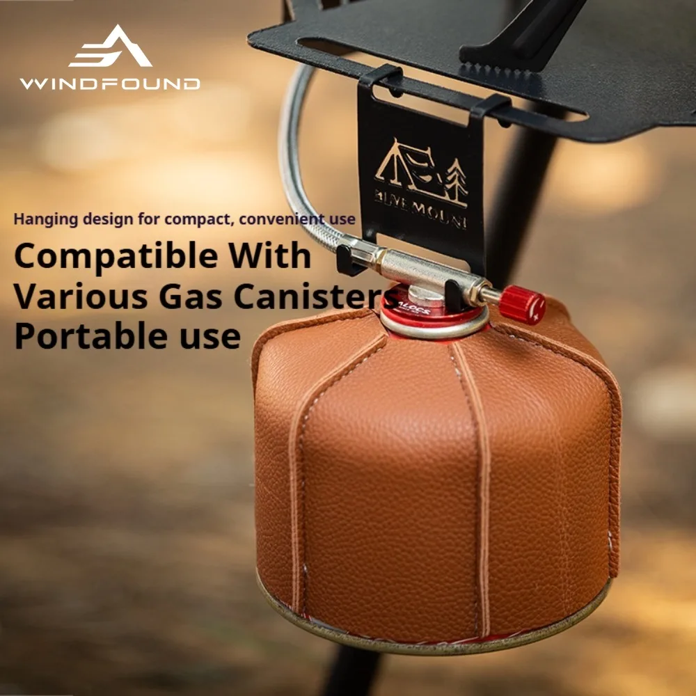 Outdoor Stove Gas Canister Hook Bracket Portable Table-side Storage Hanger Camping Gas Canister Clip Camping Cookware and Gear