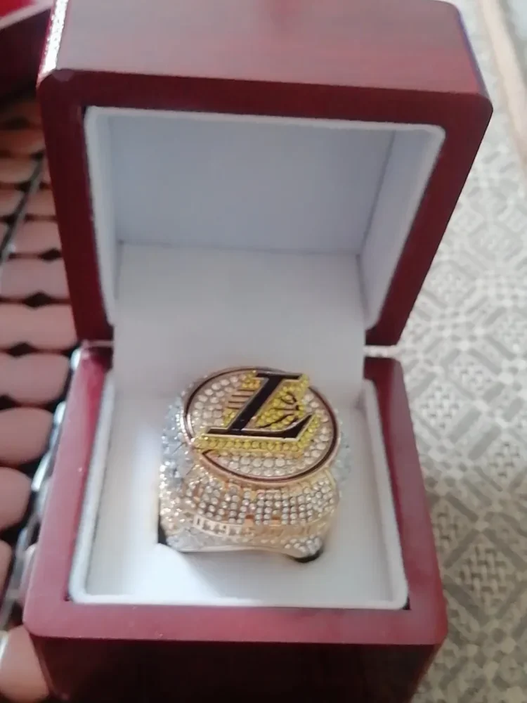 Bague de championnat Lakers 2020 de haute qualité, bague de guerriers à rabat James, ensemble complet en alliage, bague personnalisée de basket-ball, cadeau pour garçon, cadeaux Xma