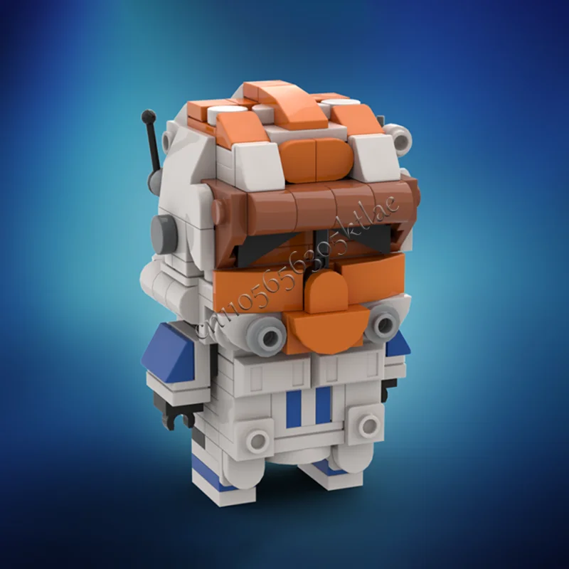 223PCS MOC War Series Beroemde filmkarakter Stoere modulaire bouwsteenmodel voor kind Puzzel Assemblage Display Speelgoed Populair cadeau