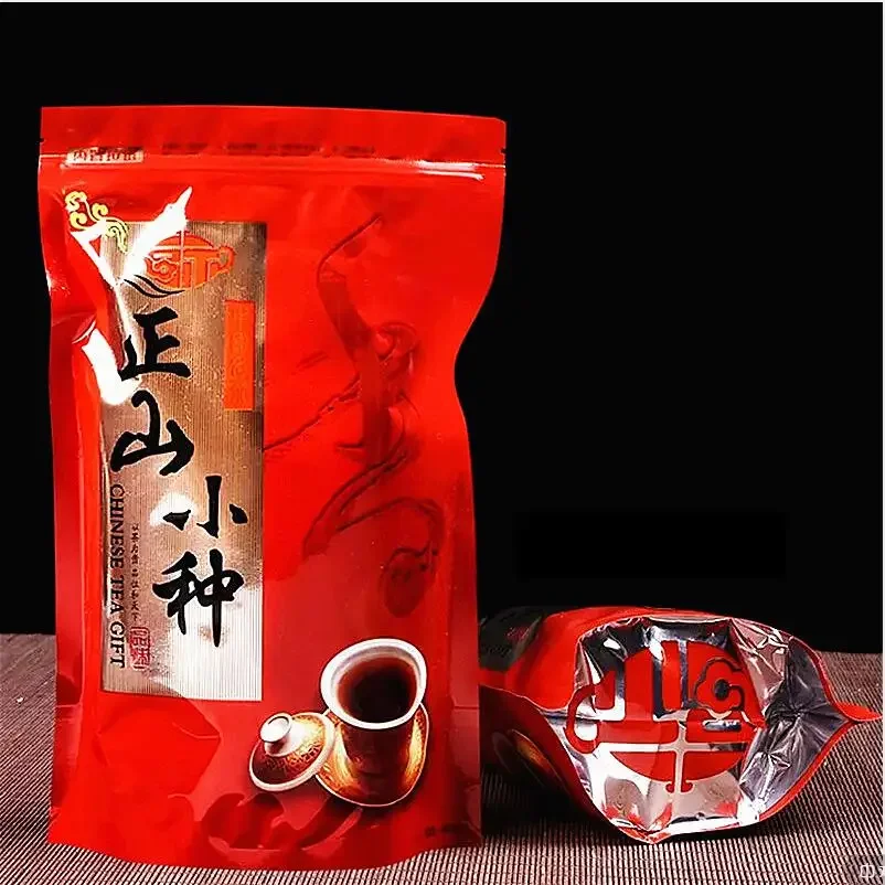 

Чайный сервиз Lapsang souchong в китайском стиле 250 г/500 г, пакеты на молнии, черный чай Wuyi Jinjunmei, перерабатываемый герметичный пакет без упаковки