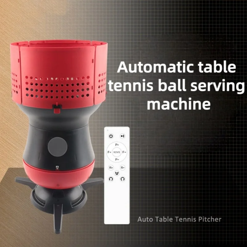 Table tennis ball machine automatic remote-controlled electric sports training table portable transmitter Racquet Sports