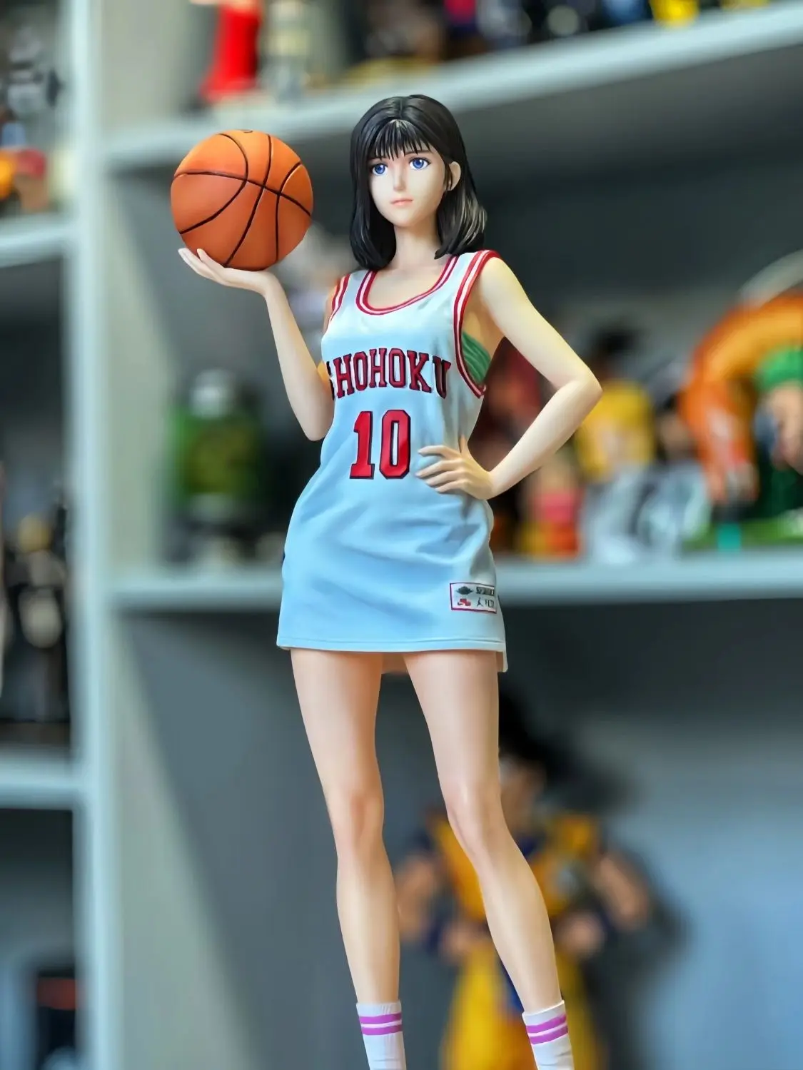 

30 см Фигурки Slam Dunk, фигурка Haruko Akagi, баскетбольная богиня, модель из ПВХ, модели Gk, коллекционные настольные украшения, подарок для мальчиков и девочек