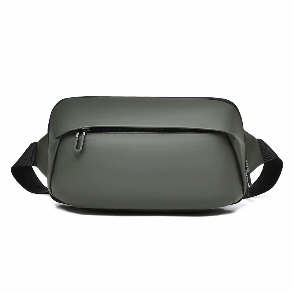 

Casual Waterproof Men Chest Bag Oxford Cloth Shoulder Bag Sports Message Bag Solid Color Japanese Style Crossbody Bag Outdoor