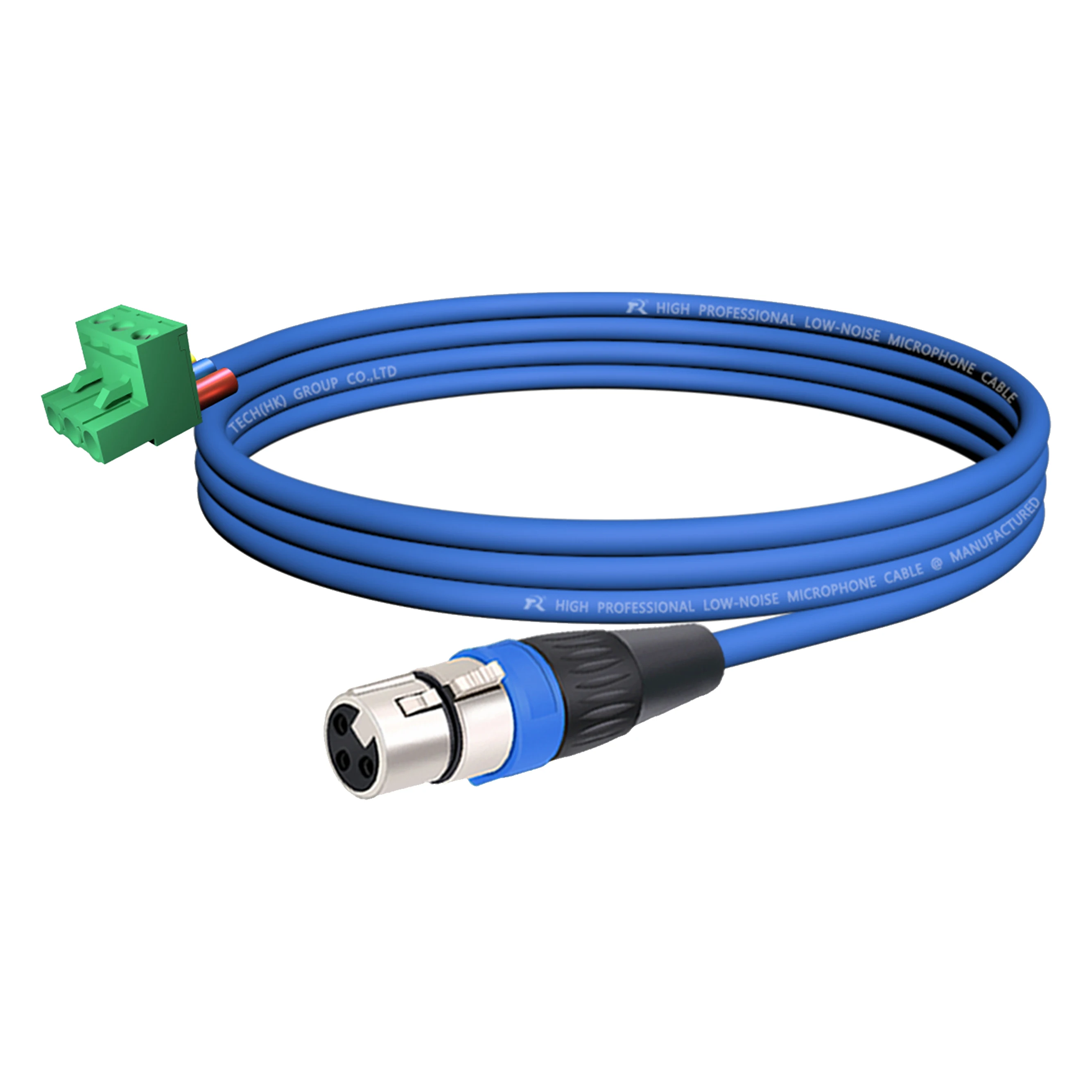 Interconnect, 5,08 mm 3-poliger Plug-and-Play-Phoenix-Stecker für 3-polige Cardano-Audio-Kabel (weiblich/männlich), silberfarbener Metallsteckerkörper – Detail 11