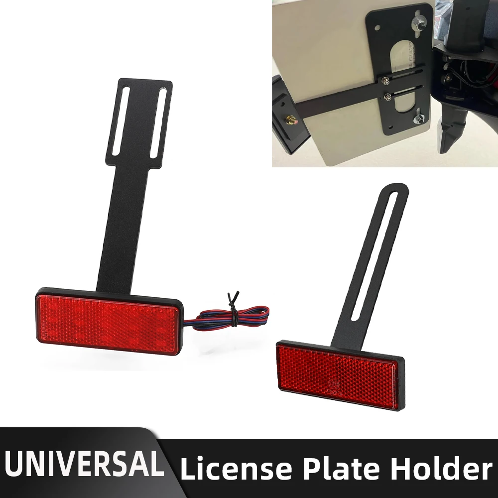 2017-2024 For Duke 125 200 250 390 Duke125 Duke200 Duke390 New Motorcycle Accessories License Plate Holder Extend Tail Reflector