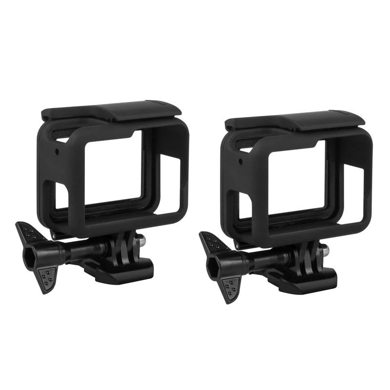 Capa protetora para gopro hero (2018) / 6/5, 2 partes, preto, preto