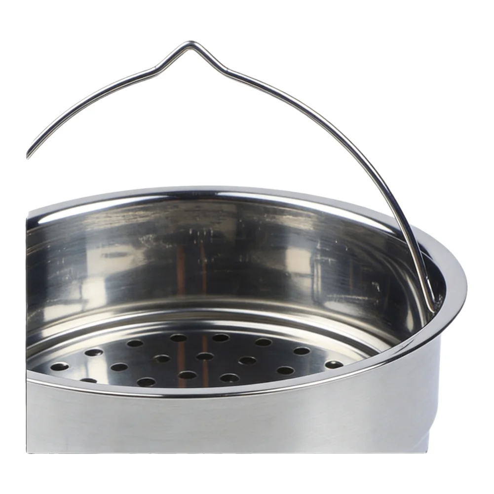 Kitchen Accessory Steamer Basket Stainless Steel Construction High Temperature Safe Wide Compatibility Compact Design