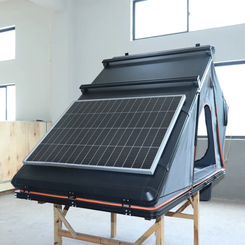 

Customizable Waterproof Aluminum Hard Shell Double Layer Roof Top Tent Offroad Portable Four Seasons Easy Install