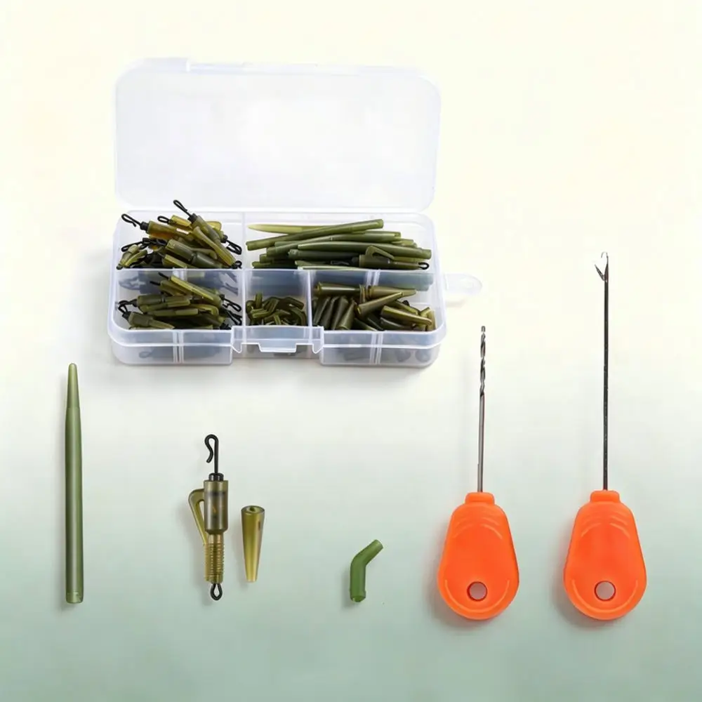 Versatile Carp Fishing Accessories Set For Haiwo Terminal Tackle Rigging Connectors Rubber Sleeves Fishing Gear