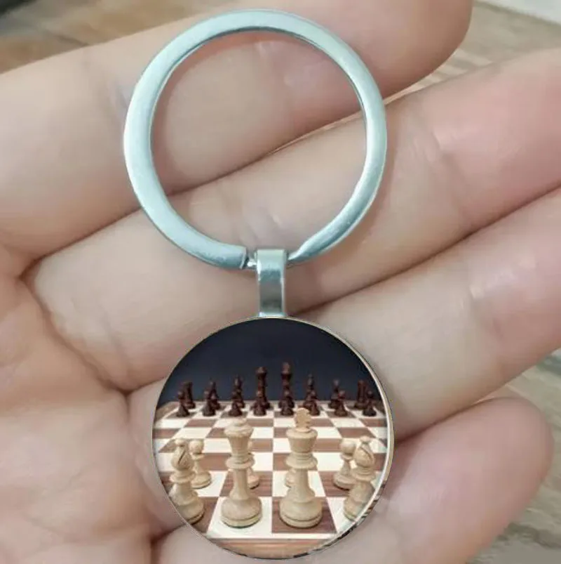 New/Chess Keychain Chess Pieces Chess Enthusiasts Gift